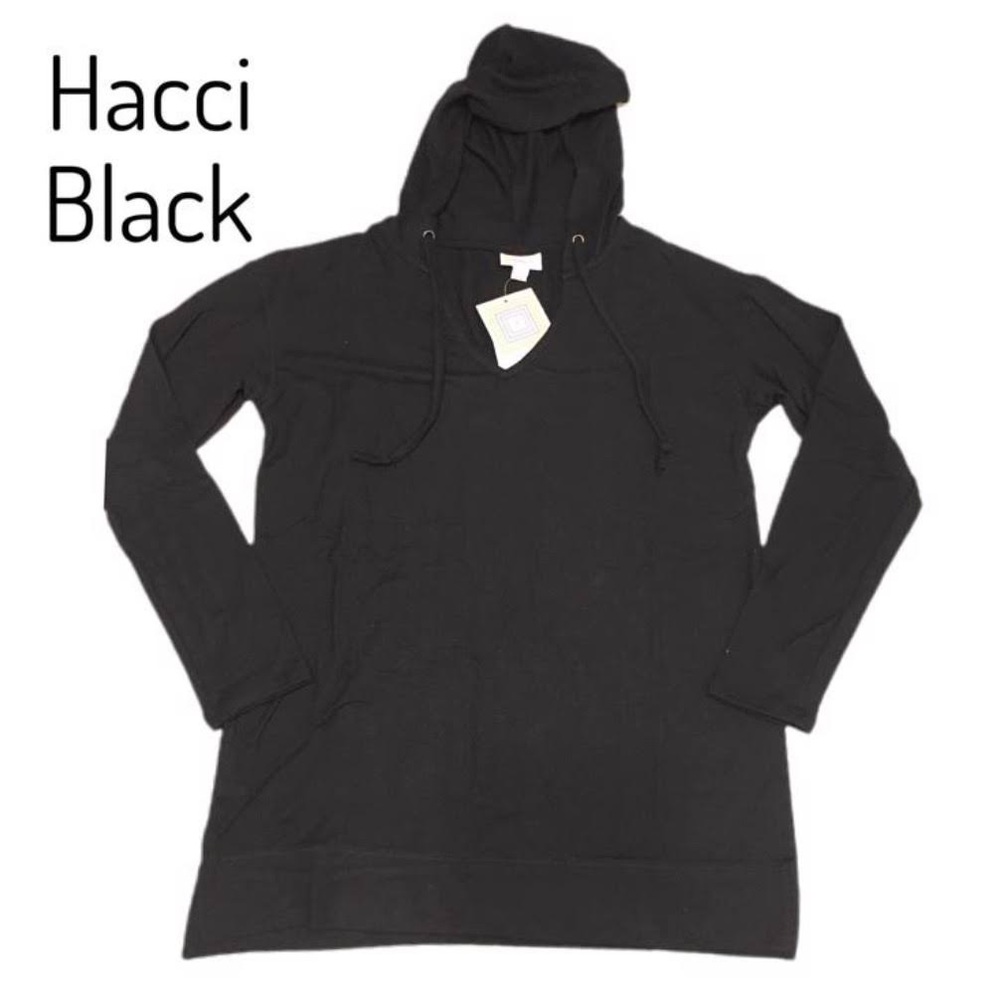 NWT Eliza Hoodie LuLaRoe Black UNICORN